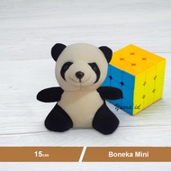 Promo Boneka Panda Mini Boneka Kecil 15cm Buket/Hadiah Viral Bahan Velboa