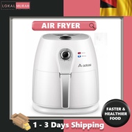 LMS | Fryer AFM05A 1400W Big Capacity Deep Fryer Oil Free Knob Control 30 Mins Timer Fast Cooking No