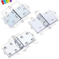 CHAAKIG Flat Open, Interior Connector Door Hinge, Creative Heavy Duty Steel Soft Close Folded Wooden  Hinges Furniture Hardware Fittings