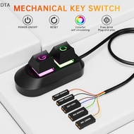 DTA Computer Desktop Switch PC Motherboard External Start Power Extension Cable Key Switch DT