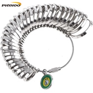 PHYHOO HK 1-33 Alloy Port Degree Circle Flat Circular Size Measurement Tool Finger Size Measurement 