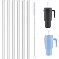 Straw Gantian Serasi dengan Tumbler Kurangkan 50 oz, Tumbler 40 Oz, Straw Boleh Digunakan Semula 12 