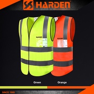 Harden Green , Orange Reflector Safety Reflector Vest Tool Vest Reflective Clothing Vest CE-approved