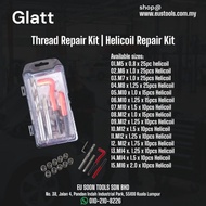 Glatt Thread Repair Kit | Helicoil Repair Kit