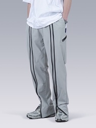 機能工裝立體口袋多功能束腳褲 休閒寬松運動長褲