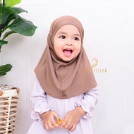 Bergo Maryam Baby Hijab 0-3 Years Jersey Ara/ Jersey Children's Hijab Tudung Sarung Budak Tudung Bud