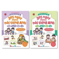 Book - Combo of 2 volumes - Bilingual family - 365 days of the whole family says English like a nati