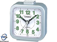 Casio TQ-141-8D Alarm Clock, Silver