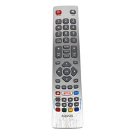 New Replacement TV Remote SHWRMC0115 For Sharp Aquos Smart LED TV IR Controle with Netflix Youtube 3D Button Fernbedienung