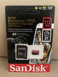 SanDisk Extreme PRO 512GB microSDXC 記憶卡