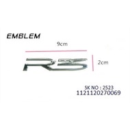 Emblem Logo R3 with Chrome