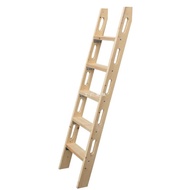 Simple Bedroom loft Lower Bunk Household Upper Ladder Inner Outer Composite Ladder Solid Wood Platfo