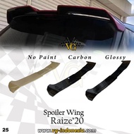 Spoiler raize rocky carbon
