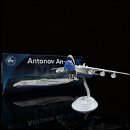 AN 225 Transport Airplane Model Airplane Ukraine AN-225 Ornaments Bootable Head with Wheel Landing R