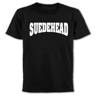 Causal Wear Suedehead Cotton T-Shirt Worship Skins 1970'S Retro