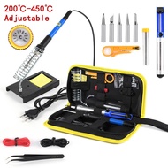 Paket Lengkap Solder Kit Solder 220V 60W PAKET Peralatan Solder Kit 60W 220V SATU SET dengan tas