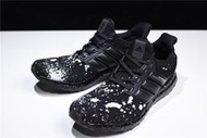 桃子代購～潮品Madness × Adidas Ultra Boost 4.0 黑色 針織 潑墨 余文樂同款 休閒 運
