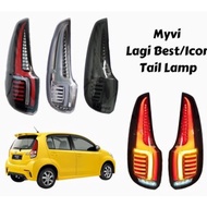 Perodua Myvi Lagi Best Icon Tail Lamp Tail Light LED 2011-2017 Running Signal Light