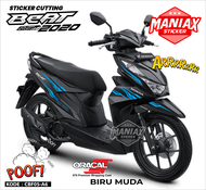 Cutting Sticker - Stiker Cutting Honda All New Beat Street/Beat Deluxe/Beat Facelift - Striping Beat