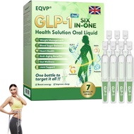 EQVP GLP-1 Six-in-One Health Solution Oral Liquid, GLP-1 Weight Loss Oral Solution, EQVP GLP-1 Oral 