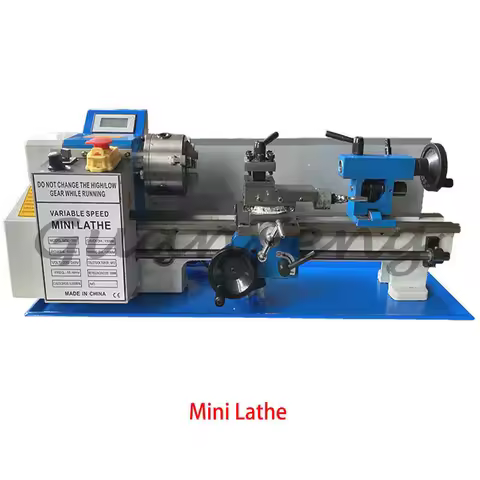 Small metal lathe CJ0618 Mini Home Multi functional Metal Precision Mini Teaching Machine Tool Small