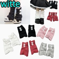 WITTE Princess Clothes Socks, Mini 5 Colors Pile Up Sock Tubes,  Casual Wear Knitted Clothes Stackin