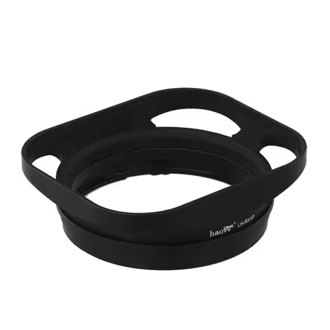 Haoge Square Metal Bayonet Lens Hood for Sony RX1R RX1RM2 RX1 Rx1rii Camera AND Sony FE35mm/F2.8 E-M