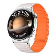 适用华为Watch3Pro硅胶磁吸表带gt3/gt2手表带华为手表表带夏天