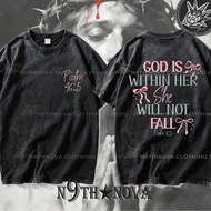 24h Shipping N9THNOVA Jesus God Loves You Good News Washed Vintage Christian T-shirt 6