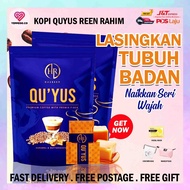 QUYUS PREMIUM COFEE CARAMEL BUTTERSCOTCH WITH PREMIX FIBER BY REEN RAHIM FREE GIFT ORIGINAL HQ