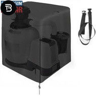 TRB  Pool Filter Cover for Intex Sand Filter Pump, Pool Pump Cover With straps