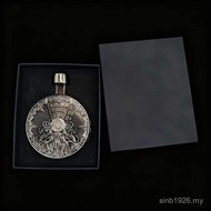 Polyhedron Dice Running Group TRPG Button 7 Top New Cthulhu Metal Dice 1 Turntable Helong and Dungeo