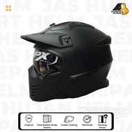 SHIPPINGbebas - Jpx mx 726 R ORIGINAL JPX SEMI CROSS Helmet