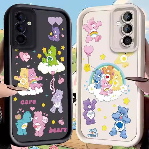 C-Cares B-Bears Case for Samsung Galaxy A53 A50 A50S A36 5G A35 A34 A33 A32 A30 A26 A24 A23 A22 A20 