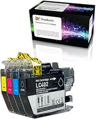 OCProducts Compatible Ink Cartridge Replacement for Brother LC402 4 Pack for MFC-J5340DW MFC-J6540DW