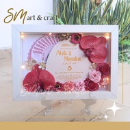 [1st Anniversary] 24x34 Wedding Dowry Frame Acrylic Wedding Dowry/ Resin/ Graduation Gift/