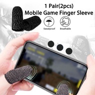 (READY STOCK) 1 Pair Mobile Game Finger Sleeve Breathable Non-Slip Touch Screen Sensitive Joystick Sweatproof