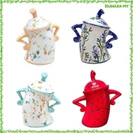 [IsuwaxaMY] Attitude Canister Sassy Teapot with Attitude for Living Room Wedding Kitchen