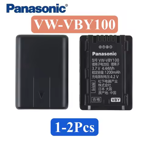 Original VW-VBY100 VBY100 Battery for Panasonic HC-V201 HC-V110 HC-V110GK HC-V110K HC-V110P HC-V130 