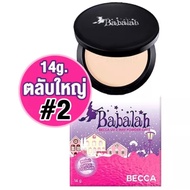 ※ของแท้ ส่งตรงจากบริษัท แป้งบาบาร่า สูตรใหม่ เบคก้า 7g14g Babalah BECCA UV 2way Powder Cake X Due ดิ