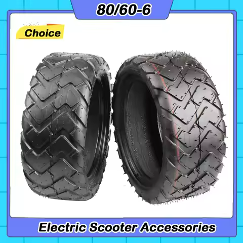 80/60-6 Tyre 80/60-6 Vacuum Tubeless Tire for E-Scooter Motor Electric Scooter Go Karts ATV Quad