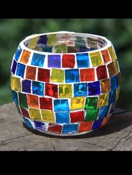 Mosaic art candle holder DIY pack馬賽克燭台