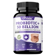 Probiotic Enzyme Supplement Capsules 50 Billion CFU - 12 Probiotic Strains 3 Organic Prebiotics