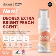 Deorex Body Odorizer Spray Extra Bright Peach Scent 60 Deodorant Antiperspirant Brightening Replacem