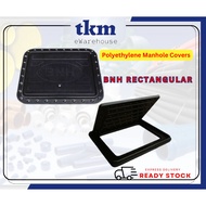 [TKM] SEWERAGE MANHOLE COVER MAN-HOLE BRAND BNH POLY HDPE Manhole Cover 18” (L) x 24” (W) - RECTANGU