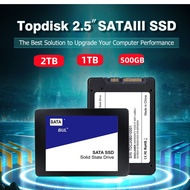 ✁ 2022 SSD 2TB 1TB 500GB Hard drive disk sata3 2.5 inch ssd TLC 500MB/s internal Solid State Drives for laptop and desktop