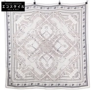 愛馬仕全新未使用 26SS Carre Geant MORS JOUETS 馬銜扣頭巾 羊絨真絲 [二手]