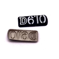 1PCS For Nikon D610 D7100 D7200 logo, front shell logo label D610 D7100 D7200 label, D610 D7100 D720