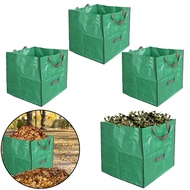 【Cyanfire】3Pcs 125L Outdoor Garden Leaf Litter Collection Bag for Lawn, Swimming Pool, Garden Waste,