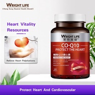 WRIGHT LIFE CoQ10 Supplement 50mg For Heart Health, Anti Aging and Immune Support 200 Soft-gels